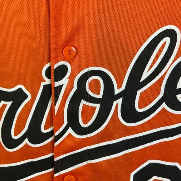 Baltimore Orioles Baseball Jersey JJ Hardy #2 Button Up Orange Unisex Mens XL - Picture 9 of 16